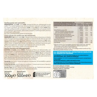 Delhaize | Roomijs | Vanille | Low sugar 
