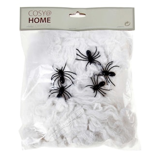 Cosy @ Home | Spinnenweb met 5 spinnen | Halloween 