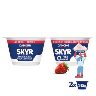 Danone | Skyr | Skyr | Fraise 2 x 145 gr