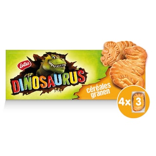Lotus | Dinosaurus | Koek | Granen | Snack pack 175 gr