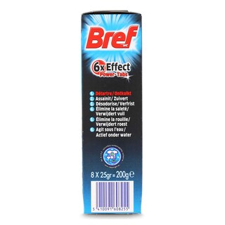 Bref WC | Watertank blokje  | 3 in 1 | Afvoer 