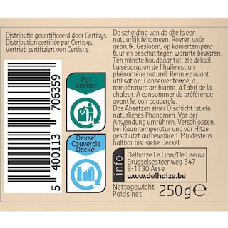 Delhaize | Bio | Beurre | Noix | Cajou | Bio 