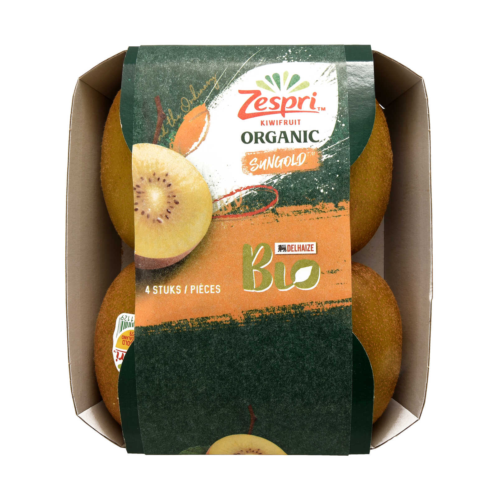 Delhaize Kiwi | Geel | 4st | Bio