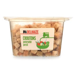 Delhaize | Korstjes | Salade | Peterselie 