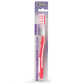 Delhaize | Brosse à dents | Medium 1 pc