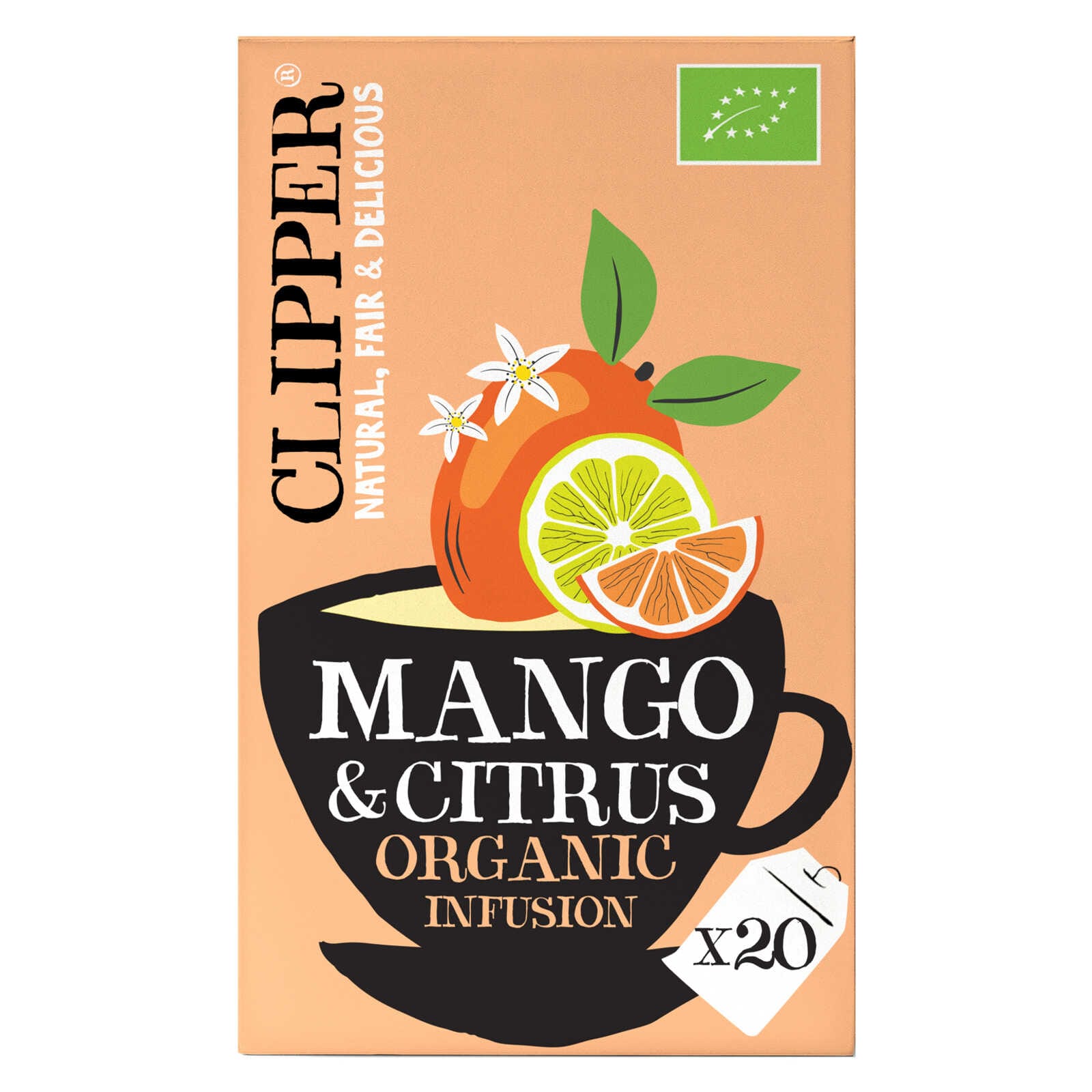 Clipper Infusie | Mango | Citrus | Bio