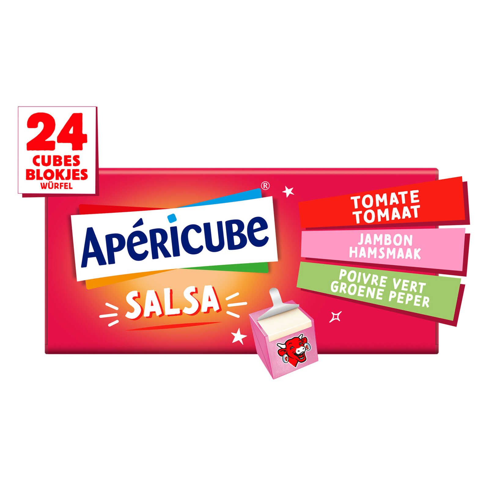Apéricube Aperitief kaas | Salsa | 24c