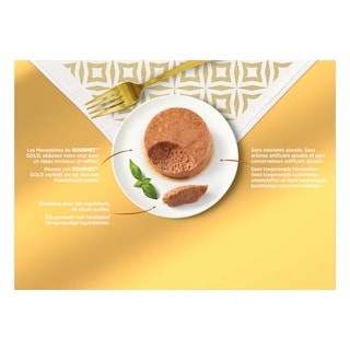 Gourmet | Aliment Chat | Adulte | Mousse | Mix 