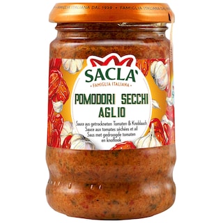 Saclà | Saus | Italiaans | Gedroogde tomaat-Look 190 gr