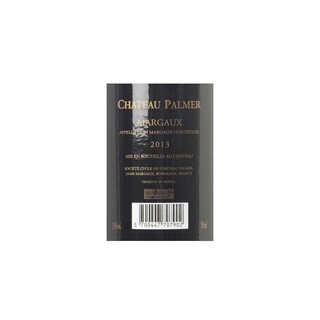 FR BORDEAUX MARGAUX | Château Palmer 2013 