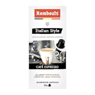 Rombouts | Koffie | Italian Style | Nespresso caps 