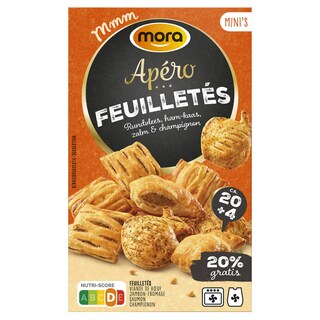 Mora | Feuilletés | +20% 528 gr