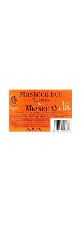 Mionetto | Prosecco | Brut 1,5 l