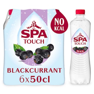 Spa | Touch | Smaakwater | Zwarte Bes | Zonder Suiker 