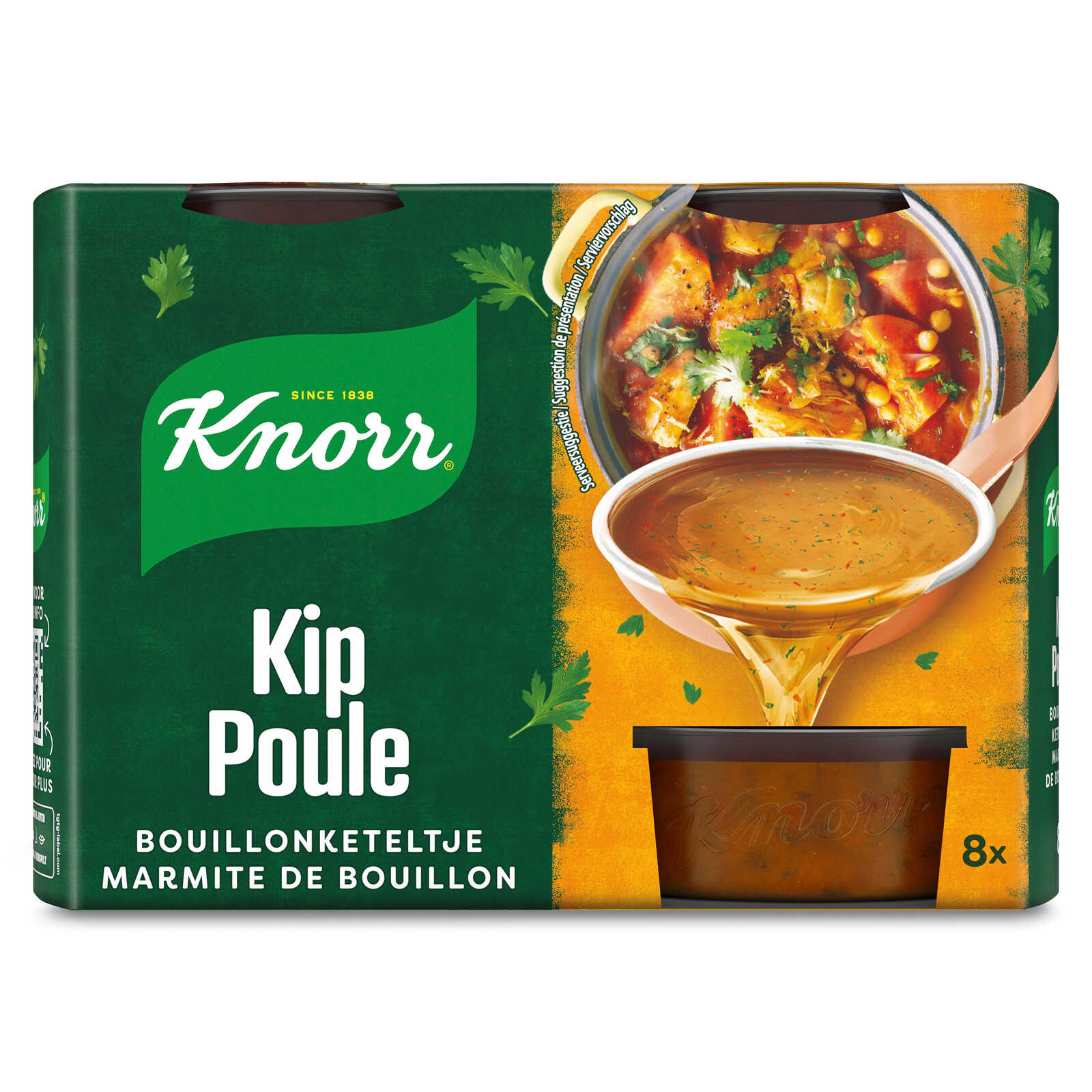 Knorr Bouillon Keteltje | Kip | 8x28 g