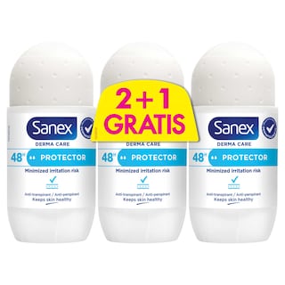 Sanex | Deo roll | Total protection | 2+1 3 x 5,3 cl