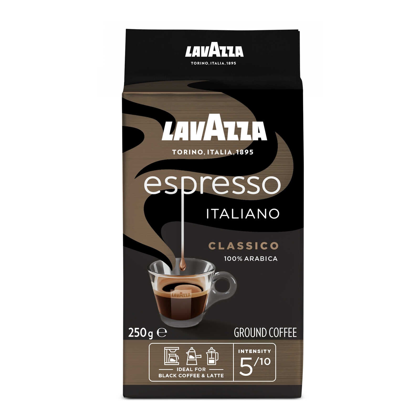 Lavazza Koffie | Espresso black | Gemalen
