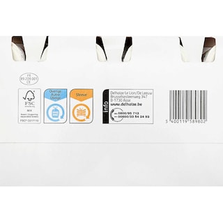 Delhaize | Yaourt | Nature | Maigre | Sucré 8 x 125 gr