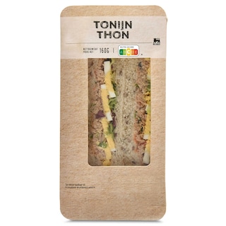 Delhaize | Driehoek | Tonijn ei 