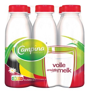Campina | Melk | Vol 6 x 50 cl