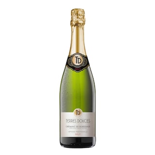 Terres Douces | Crémant de Bordeaux | Extra Brut | Wit 75 cl