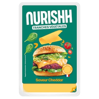 Nurishh | Plantaardig Alternatief Sn.| Cheddar-Smaak 