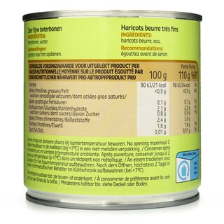 Delhaize | Haricots beurre | Très fins 