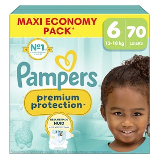 Pampers | Premium Protection | Langes | Taille 6 | Maxi Pack 