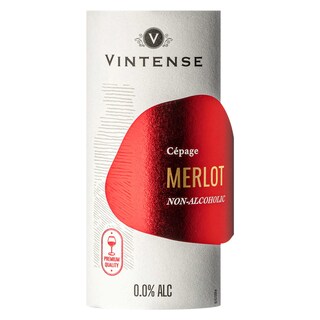 Vintense | 0 % | vin sans alcool | Merlot | Rouge 75 cl