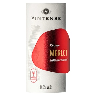 Vintense | 0 % | vin sans alcool | Merlot | Rouge 75 cl