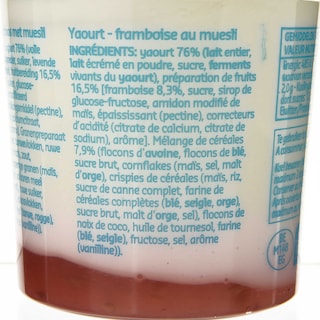 Delhaize | Yoghurt | Framboos | Granen 