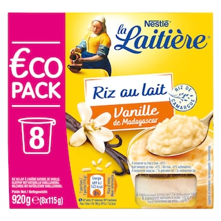 La Laitière | Riz au lait | Vanille | Economy pack 