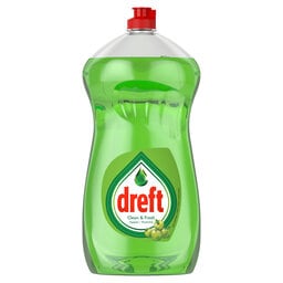 Dreft | Clean & Fresh | Liquide Vaiselle | Pomme 