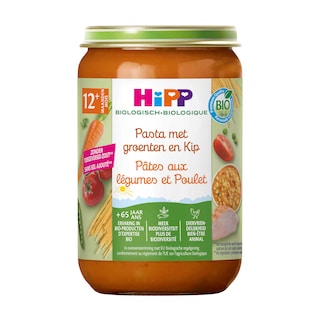 Hipp | Maaltijd | Pasta Groenten Kip | 12M | Bio 220 gr