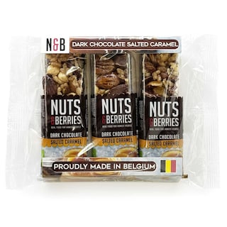 Nuts&Berries | Reep | Noten | Karamel&Donkere Choc | Bio 