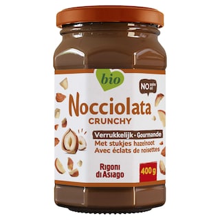 Nocciolata | Smeerpasta | Crunchy | Bio 