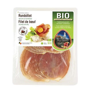 Ganda | Bio | GEDROOGDE RUNDSFILET GEROOKT | Bio 