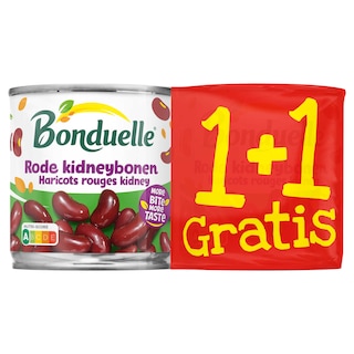 Bonduelle | Haricots | Rouge | 1+1 
