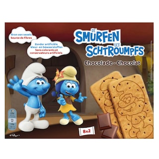 Jules Destrooper | Biscuits  | Schtroumpfs | choc 
