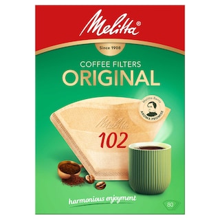 Melitta | Koffiefilters | 102 | Bruin 115 gr