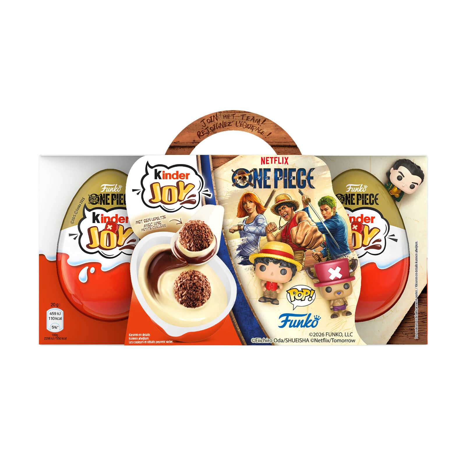 Kinder Ei |  Speelgoed | Melkchocolade | One-Piece