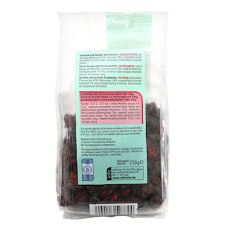 Delhaize | Canneberges | Seché 250 gr
