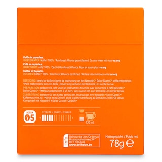 Delhaize | Koffie | Lungo 05 | Dolce Gusto capsules 