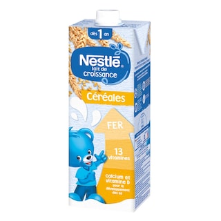 Nestlé | Lait de croissance | Céréales | dès 1 an 