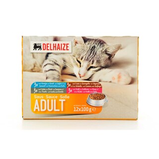Delhaize | Kattenvoeding | Saus | Multi pack 