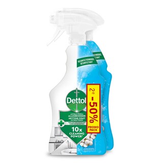 Dettol | Nettoyant | Power & Fresh | Spray | Coton 2 x 7,5 cl