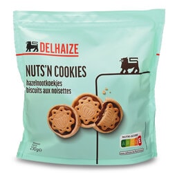 Delhaize | Koekjes | Hazelnootvulling 