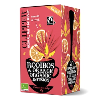 Clipper | Infusie | Rooibos | Orange| Ft | Bio 