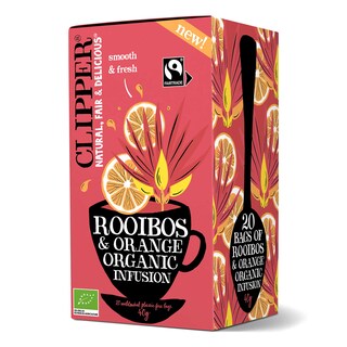 Clipper | Infusie | Rooibos | Orange| Ft | Bio 40 gr