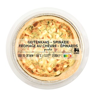 Delhaize | Quiche | Fromage de chèvre 350 gr